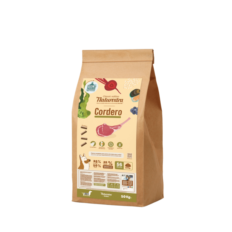 NATUREXTRA CORDERO raza grande/mediana