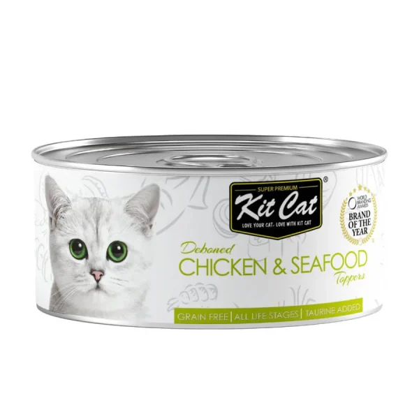 KIT CAT para gatos pollo con atún