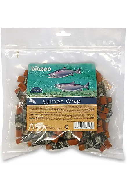Biazoo Tira Salmón Envuelta en Piel Salmon 500 grs