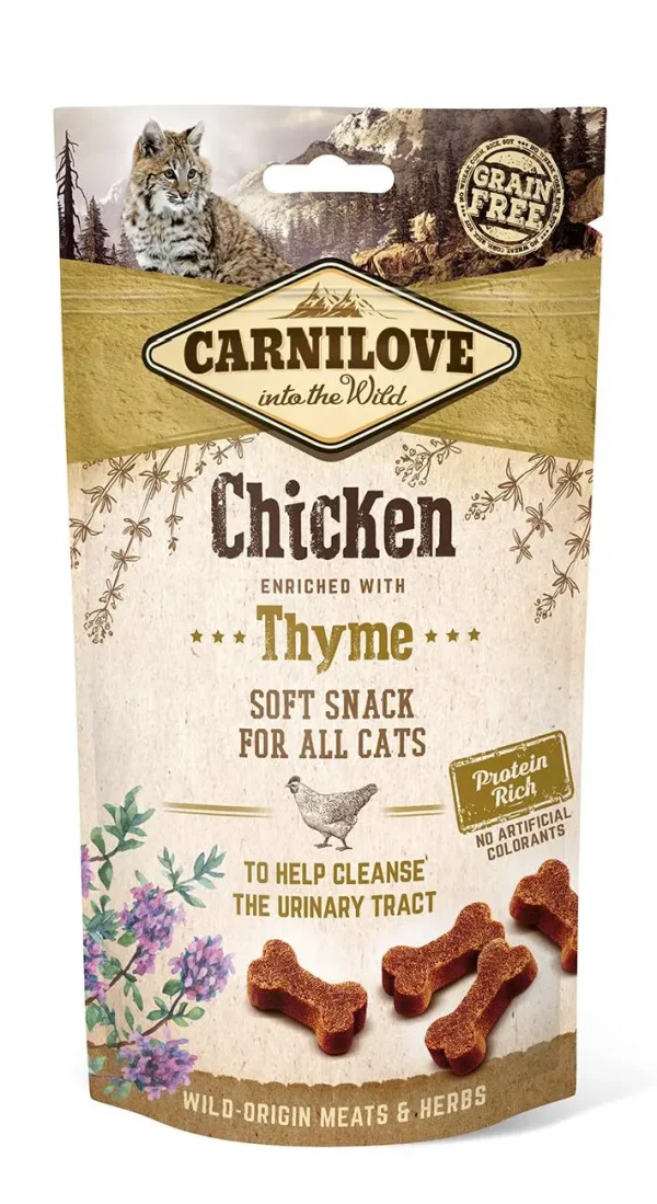 Snack gato Carnilove crujiente pollo
