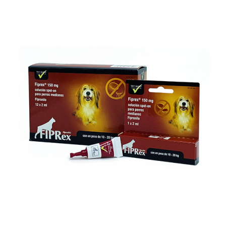 Fiprex pipeta para perros de 10 a 20 kilos