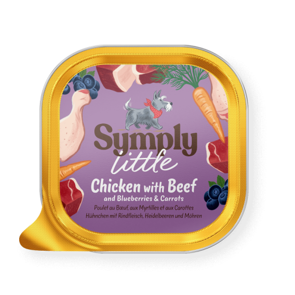 Symply Paté Pollo con Ternera frescos 100gr