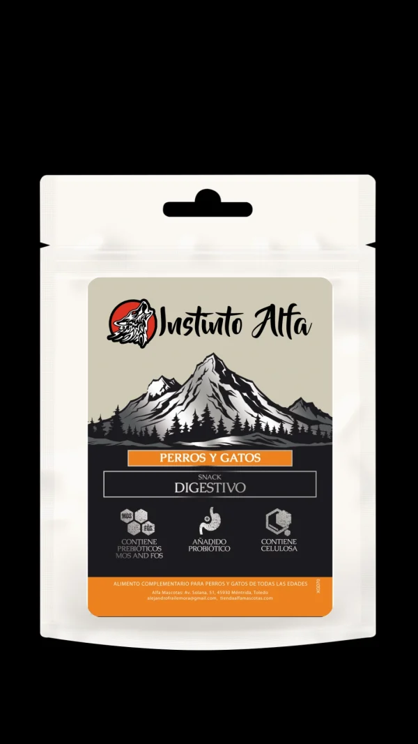 Snack Funcional Gigestivo Instinto Alfa para perros y gatos