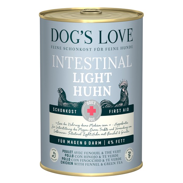 Dog's Love Intestinal Light - Lata de pollo