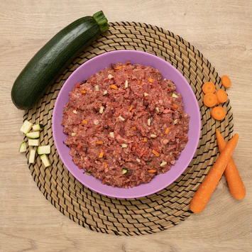 Menú BARF NATUKA de pavo para perros