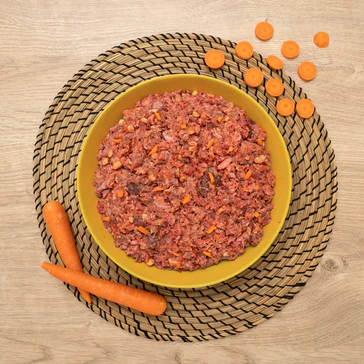 Menú Barf Natuka de Códero y pavo